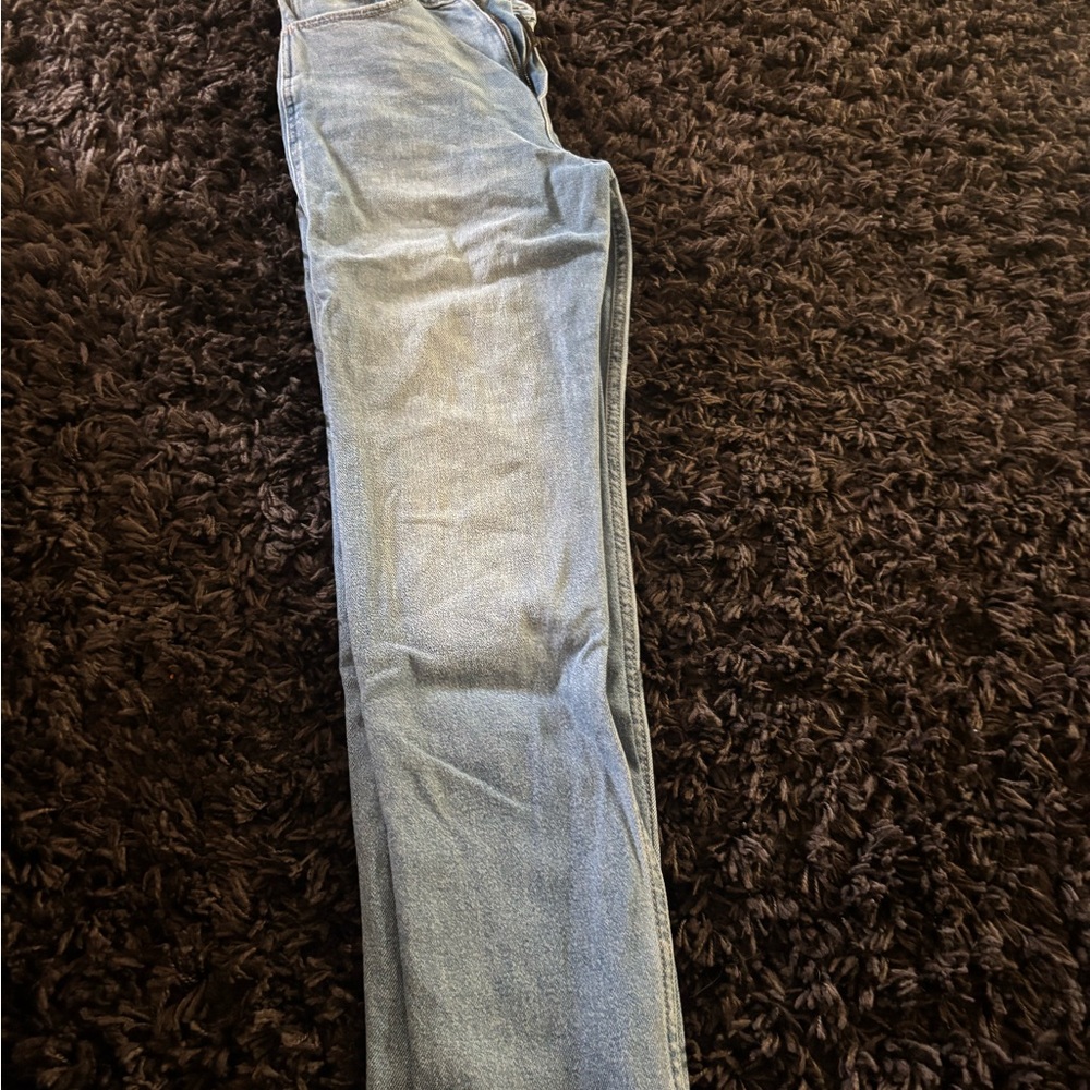 Hollister Light Blue High-Rise Jeans